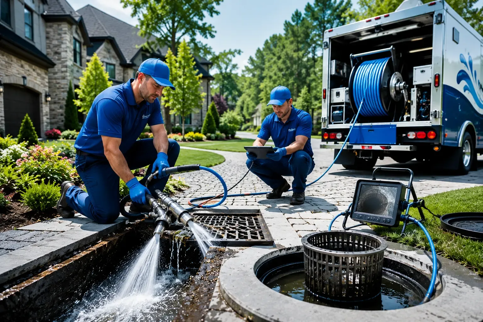 Local outdoor drain cleaning professionals in Strong, AR
