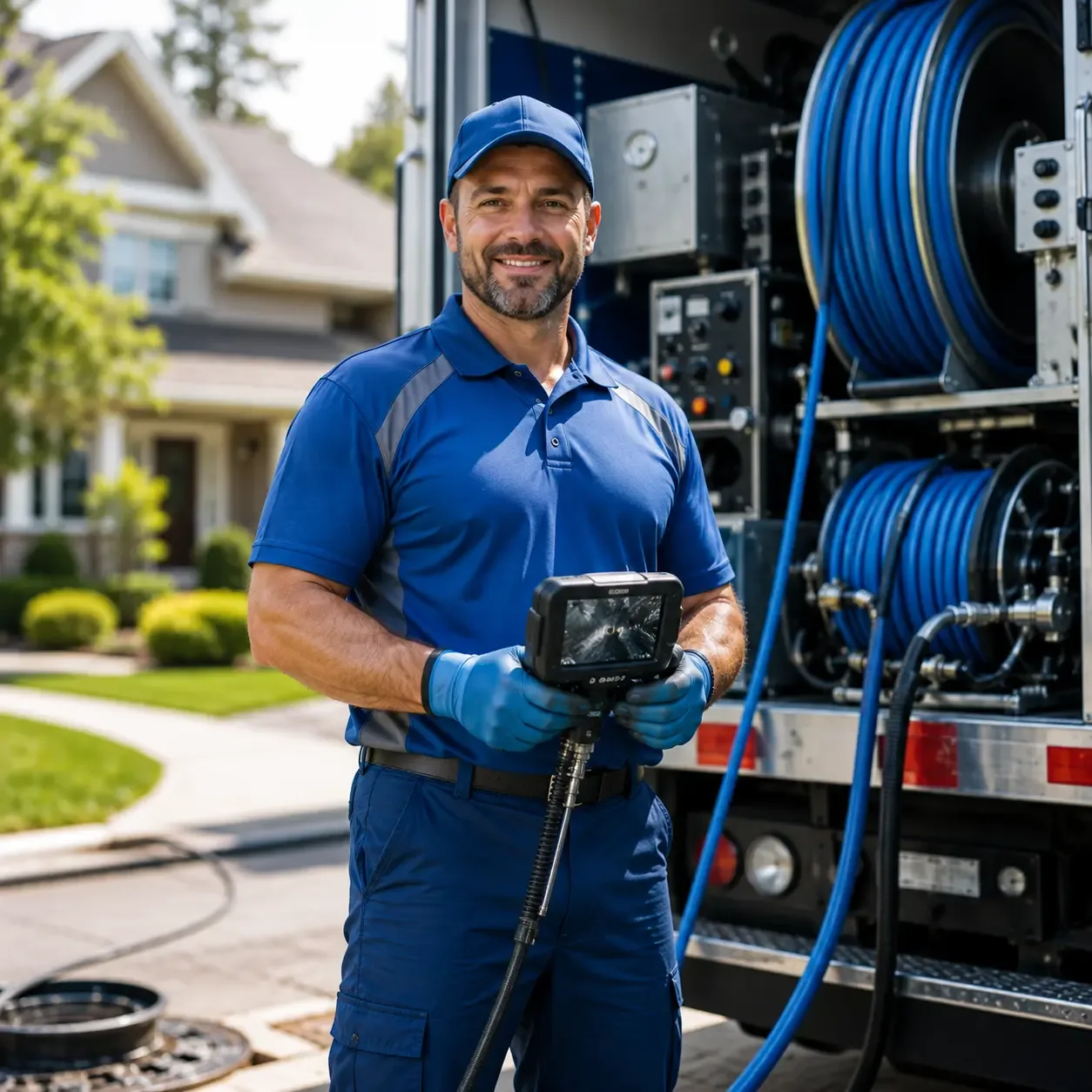Local outdoor drain cleaning specialists in Strong, AR
